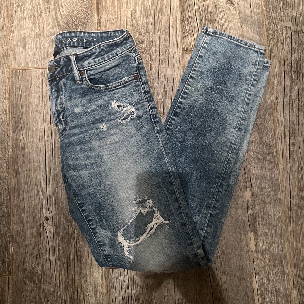 american eagle next level airflex skinny jeans